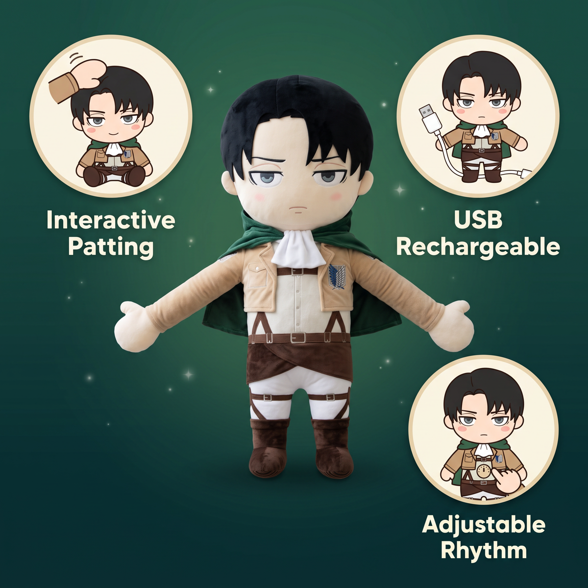 OshiPlushies™ - Tapping Anime Plushie